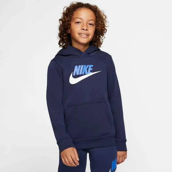NIKE Boys' Sportswear Club Fleece Hoodie 3 NIKE Boys' Sportswear Club Fleece Hoodie - Image 3