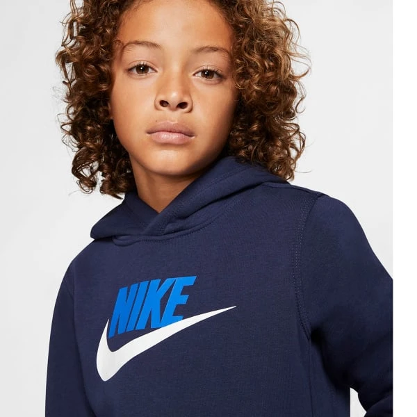NIKE Boys' Sportswear Club Fleece Hoodie 6 NIKE Boys' Sportswear Club Fleece Hoodie - Image 6