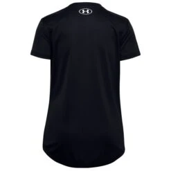 UNDER ARMOUR Girls' UA Tech Big Logo Short-Sleeve Tee -Fam By Style 2065338 001 alt3