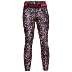 UNDER ARMOUR Girls' HeatGear Printed Crop Capri 6 UNDER ARMOUR Girls' HeatGear Printed Crop Capri -Fam By Style 2065343 001 alt2