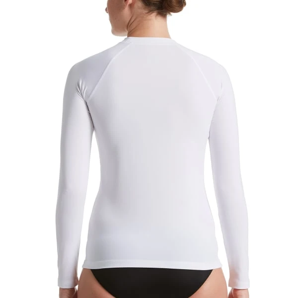 NIKE Women's Long-Sleeve Hydroguard Top 2 NIKE Women's Long-Sleeve Hydroguard Top - Image 2