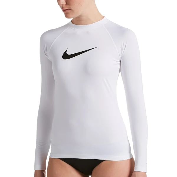 NIKE Women's Long-Sleeve Hydroguard Top 1 NIKE Women's Long-Sleeve Hydroguard Top