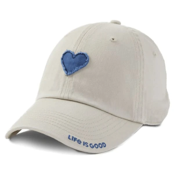 LIFE IS GOOD Women's Heart Tattered Chill Cap 1 LIFE IS GOOD Women's Heart Tattered Chill Cap