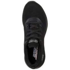 SKECHERS Women's Bobs Sport Squad - Tough Talk Sneaker -Fam By Style 2066565 001 alt3