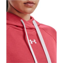 UNDER ARMOUR Women's UA Rival Fleece HB Hoodie -Fam By Style 2070388 804 alt4