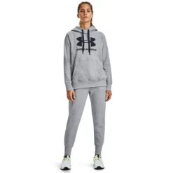 UNDER ARMOUR Women's UA Rival Fleece Hoodie -Fam By Style 2070390 004 alt5