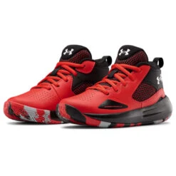 UNDER ARMOUR Boys' UA Lockdown 5 Basketball Shoes -Fam By Style 2070487 601 alt2