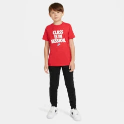 NIKE Boys' Class Is In Session Graphic Short Sleeve Tee -Fam By Style 2070657 601 alt6
