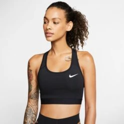 NIKE Women's Medium-Support Non-Padded Dri-FIT Sports Bra -Fam By Style 2072471 001 alt2
