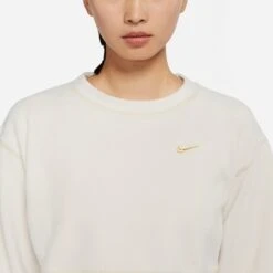 NIKE Women's Therma Icon Clash Fleece Top -Fam By Style 2072474 104 alt4