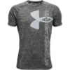UNDER ARMOUR Boys' UA Tech Hybrid Short Sleeve Tee