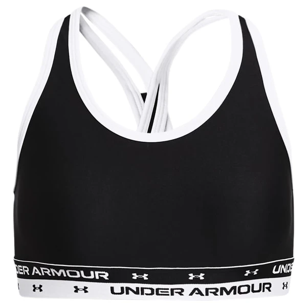 UNDER ARMOUR Girls' UA Crossback Sports Bra 1 UNDER ARMOUR Girls' UA Crossback Sports Bra