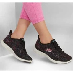 SKECHERS Women's Flex Appeal 4.0 - Vivid Spirit Sneaker -Fam By Style 2073108 001 alt5