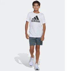 ADIDAS Boys' Classic 3-Stripe Shorts -Fam By Style 2074388 004 alt2