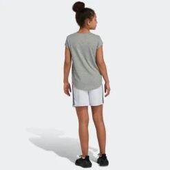 ADIDAS Girls' 5 In. Mesh Shorts -Fam By Style 2074398 101 alt3