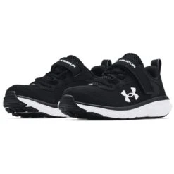 UNDER ARMOUR Boys' Pre-School UA Assert 9 Running Shoe -Fam By Style 2074443 001 alt2