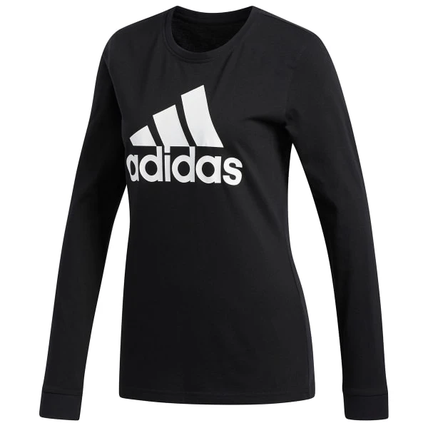 ADIDAS Women's Badge Of Sport Long Sleeve Tee 1 ADIDAS Women's Badge Of Sport Long Sleeve Tee