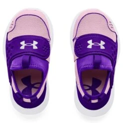 UNDER ARMOUR Girls' Infant UA Runplay Shoes -Fam By Style 2074652 501 alt3