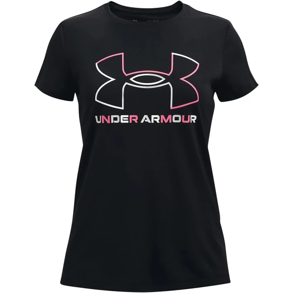 UNDER ARMOUR Girls' UA Tech Big Logo Short Sleeve Tee 1 UNDER ARMOUR Girls' UA Tech Big Logo Short Sleeve Tee