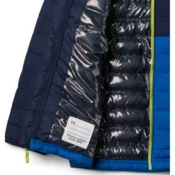 COLUMBIA Boys’ Powder Lite Hooded Jacket -Fam By Style 2074837 405 alt2