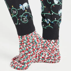 LIFE IS GOOD Women's Chillin' Sloth Snuggle Up Sleep Joggers -Fam By Style 2075281 001 alt4