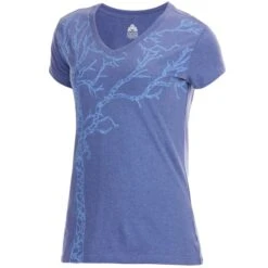 EMS Women's Timber Short-Sleeve Graphic V-Neck Tee
