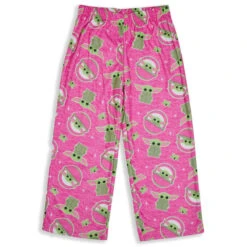 STAR WARS Girls' The Mandalorian Baby Yoda 2-Piece Pajama Set -Fam By Style 2076035 607 alt2