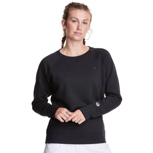 CHAMPION Women's Powerblend Fleece Crew 4 CHAMPION Women's Powerblend Fleece Crew - Image 4