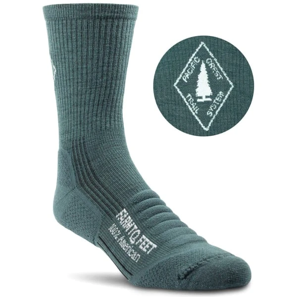 FARM TO FEET Men's Chester 3/4 Crew Light Targeted Cushion Socks 1 FARM TO FEET Men's Chester 3/4 Crew Light Targeted Cushion Socks