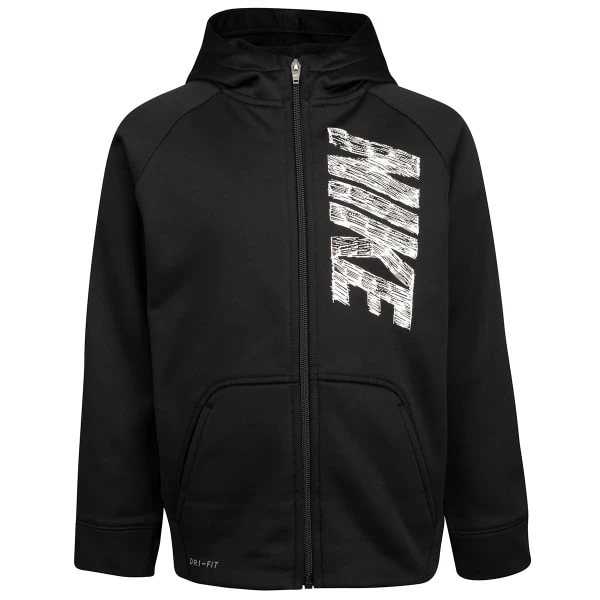 NIKE Boys' Therma Gfx Dri-Fit Full Zip Hoodie 1 NIKE Boys' Therma Gfx Dri-Fit Full Zip Hoodie