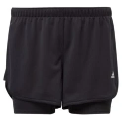 ADIDAS Women's Marathon 20 2-in-1 Short 12 ADIDAS Women's Marathon 20 2-in-1 Short -Fam By Style 2076450 001 alt2