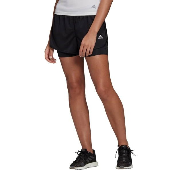 ADIDAS Women's Marathon 20 2-in-1 Short 4 ADIDAS Women's Marathon 20 2-in-1 Short - Image 4