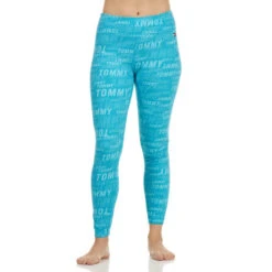 TOMMY HILFIGER SPORT Women's High Rise Full Length Leggings