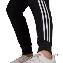 ADIDAS Women's Essentials 3-Stripe Joggers -Fam By Style 2076795 001 alt5