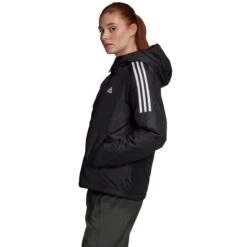ADIDAS Women's Essentials Insulated Hoodie Jacket -Fam By Style 2076800 001 alt4