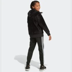 ADIDAS Girls' Fleece Hooded Pullover -Fam By Style 2076891 001 alt3