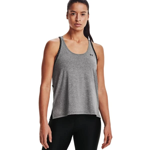 UNDER ARMOUR Women's UA Knockout Mesh Back Tank 3 UNDER ARMOUR Women's UA Knockout Mesh Back Tank - Image 3