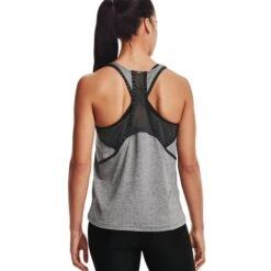 UNDER ARMOUR Women's UA Knockout Mesh Back Tank 9 UNDER ARMOUR Women's UA Knockout Mesh Back Tank -Fam By Style 2076964 001 alt3