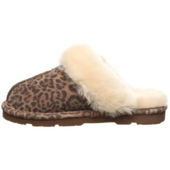BEARPAW Women's Loki Exotic Leopard Slip On -Fam By Style 2077595 901 alt2