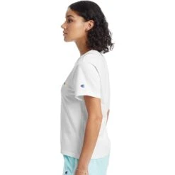CHAMPION Juniors' Short Sleeve Girlfriend Tee 5 CHAMPION Juniors' Short Sleeve Girlfriend Tee -Fam By Style 2077735 101 alt2