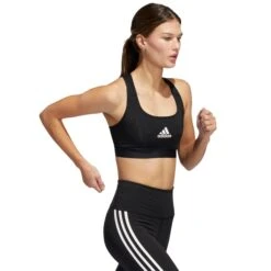 ADIDAS Women's Powerreact Training Medium Support Sports Bra 11 ADIDAS Women's Powerreact Training Medium Support Sports Bra -Fam By Style 2077967 001 alt4