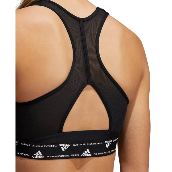 ADIDAS Women's Powerreact Training Medium Support Sports Bra 7 ADIDAS Women's Powerreact Training Medium Support Sports Bra - Image 7
