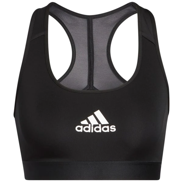 ADIDAS Women's Powerreact Training Medium Support Sports Bra 1 ADIDAS Women's Powerreact Training Medium Support Sports Bra