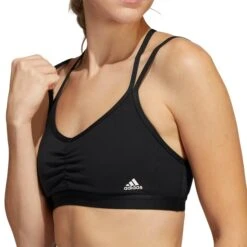 ADIDAS Women's Yoga Essentials Light Support Sports Bra 14 ADIDAS Women's Yoga Essentials Light Support Sports Bra -Fam By Style 2077972 001 alt5