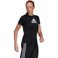ADIDAS Women's Primeblue Designed To Move Short Sleeve Sport Tee -Fam By Style 2078006 001 alt3