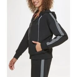 TOMMY HILFIGER Women's Ghost Graphic Full-Zip Hoodie -Fam By Style 2078015 001 alt2