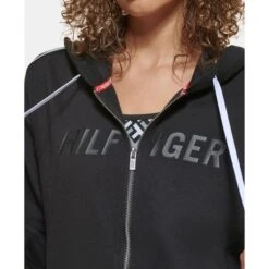 TOMMY HILFIGER Women's Ghost Graphic Full-Zip Hoodie -Fam By Style 2078015 001 alt3