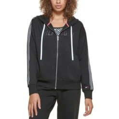 TOMMY HILFIGER Women's Ghost Graphic Full-Zip Hoodie