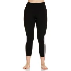 BSP Women's High-Waisted Colorblock Active Leggings