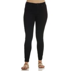 BLUE SPICE Juniors' Recycled High Waisted Skinny Jeans